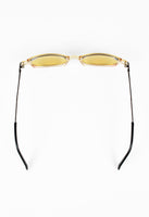 JEAN PAUL GAULTIER JPG 1990'S YELLOW TRANSPARENT SUNGLASSES