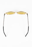 JEAN PAUL GAULTIER JPG 1990'S YELLOW TRANSPARENT SUNGLASSES