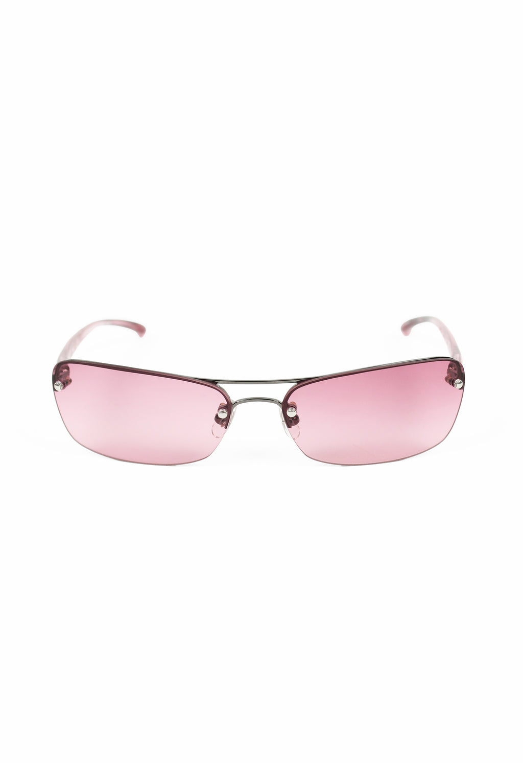 JEAN PAUL GAULTIER JPG 1990'S PINK ETCHED SUNGLASSES