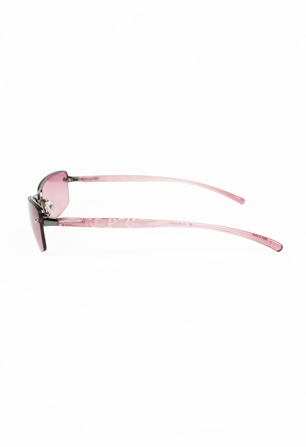 JEAN PAUL GAULTIER JPG 1990'S PINK ETCHED SUNGLASSES