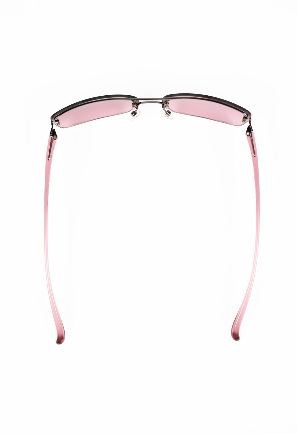 JEAN PAUL GAULTIER JPG 1990'S PINK ETCHED SUNGLASSES