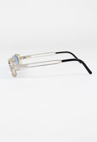 JEAN PAUL GAULTIER 1990'S TRANSLUCENT GOGGLE SUNGLASSES