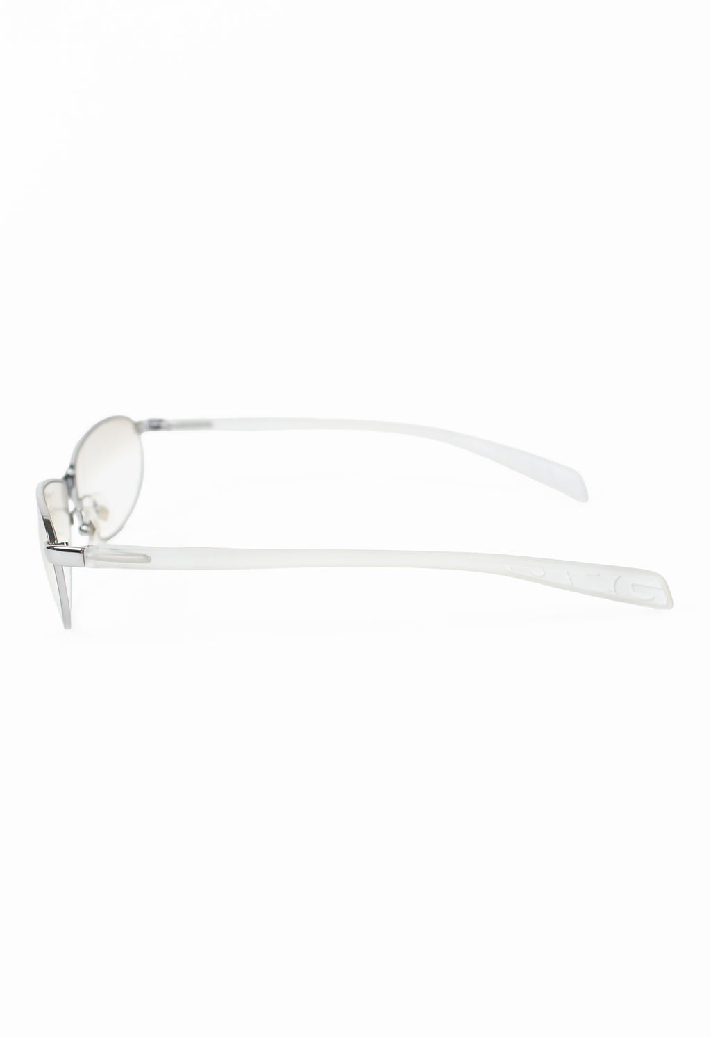 JEAN PAUL GAULTIER JPG SILVER FROSTED SUNGLASSES
