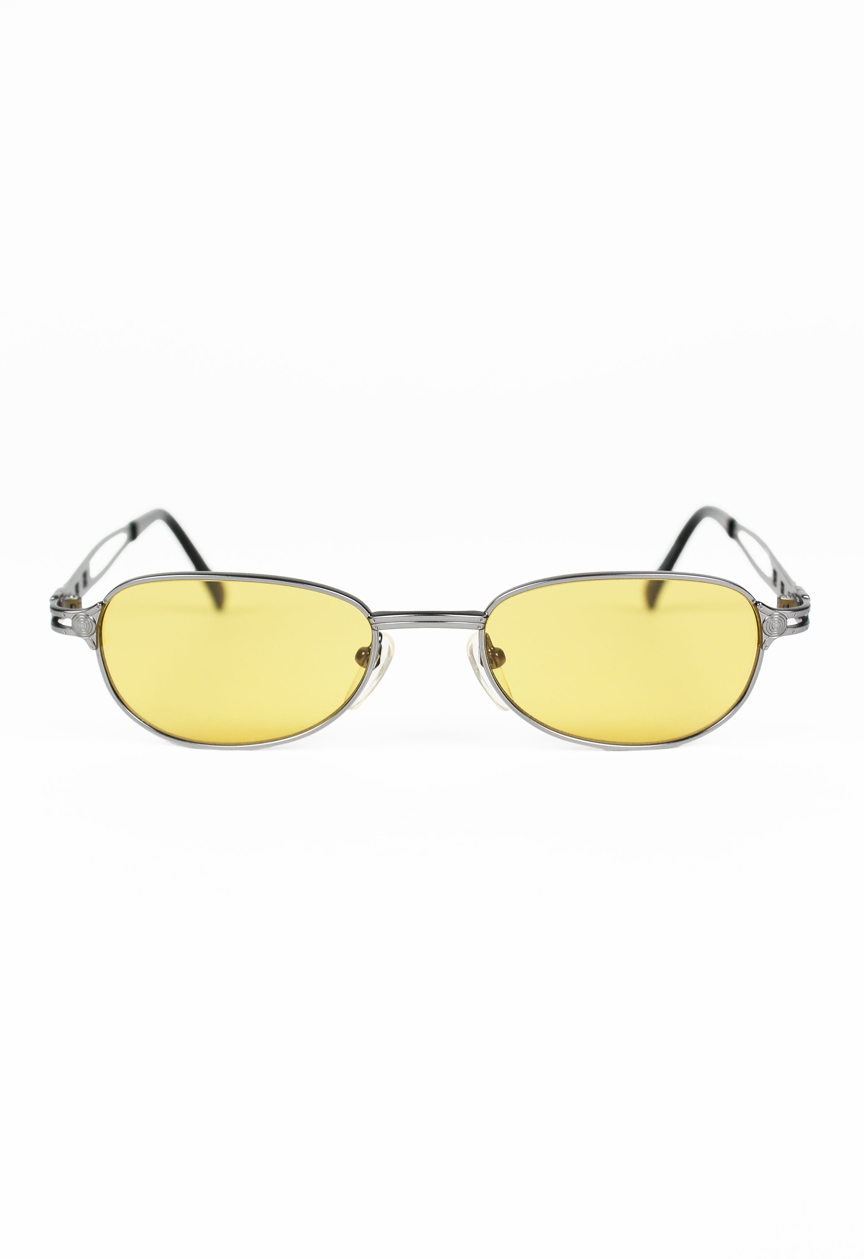 JEAN PAUL GAULTIER JPG 1990'S YELLOW LENS BOLT SUNGLASSES