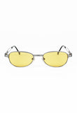 JEAN PAUL GAULTIER JPG 1990'S YELLOW LENS BOLT SUNGLASSES