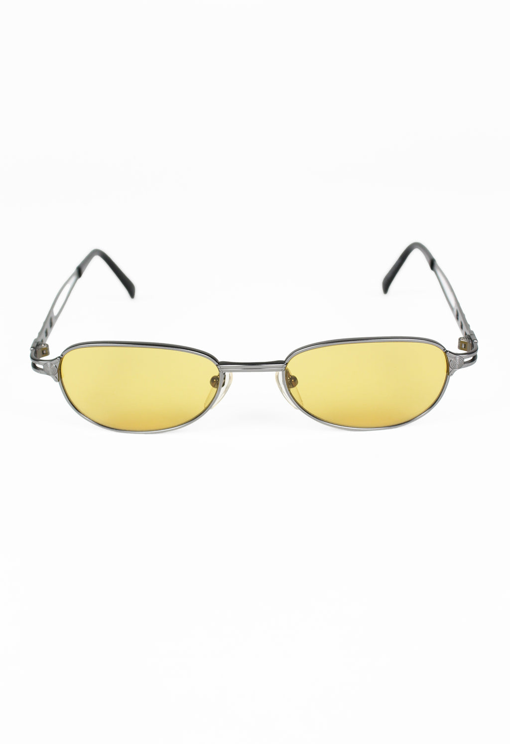 JEAN PAUL GAULTIER JPG 1990'S YELLOW LENS BOLT SUNGLASSES