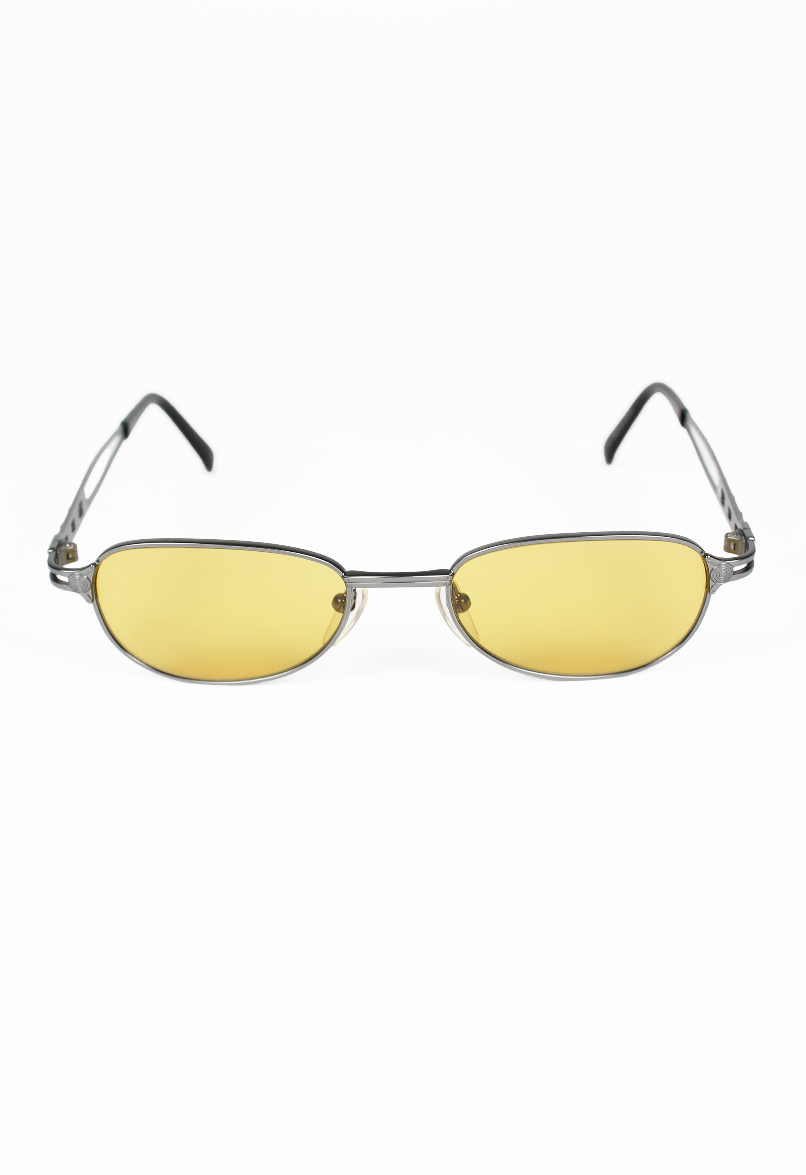 JEAN PAUL GAULTIER JPG 1990'S YELLOW LENS BOLT SUNGLASSES