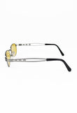 JEAN PAUL GAULTIER JPG 1990'S YELLOW LENS BOLT SUNGLASSES