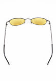JEAN PAUL GAULTIER JPG 1990'S YELLOW LENS BOLT SUNGLASSES