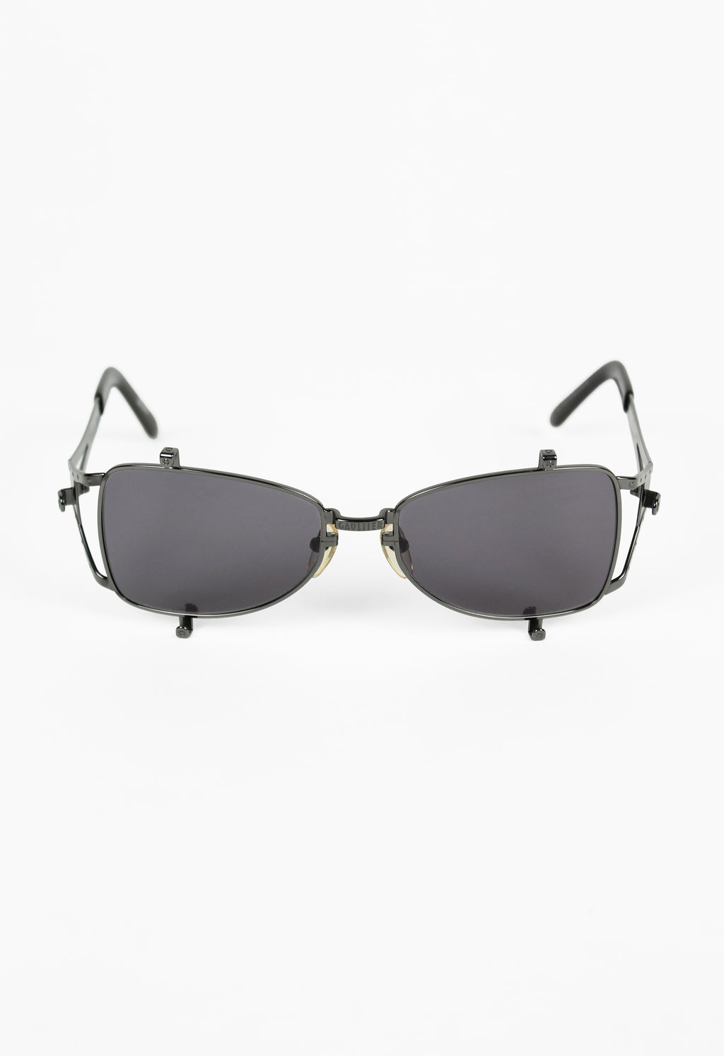 JEAN PAUL GAULTIER 1990'S LAYERED SHIELD SUNGLASSES