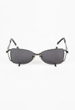 JEAN PAUL GAULTIER 1990'S LAYERED SHIELD SUNGLASSES