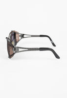 JEAN PAUL GAULTIER 1990'S LAYERED SHIELD SUNGLASSES