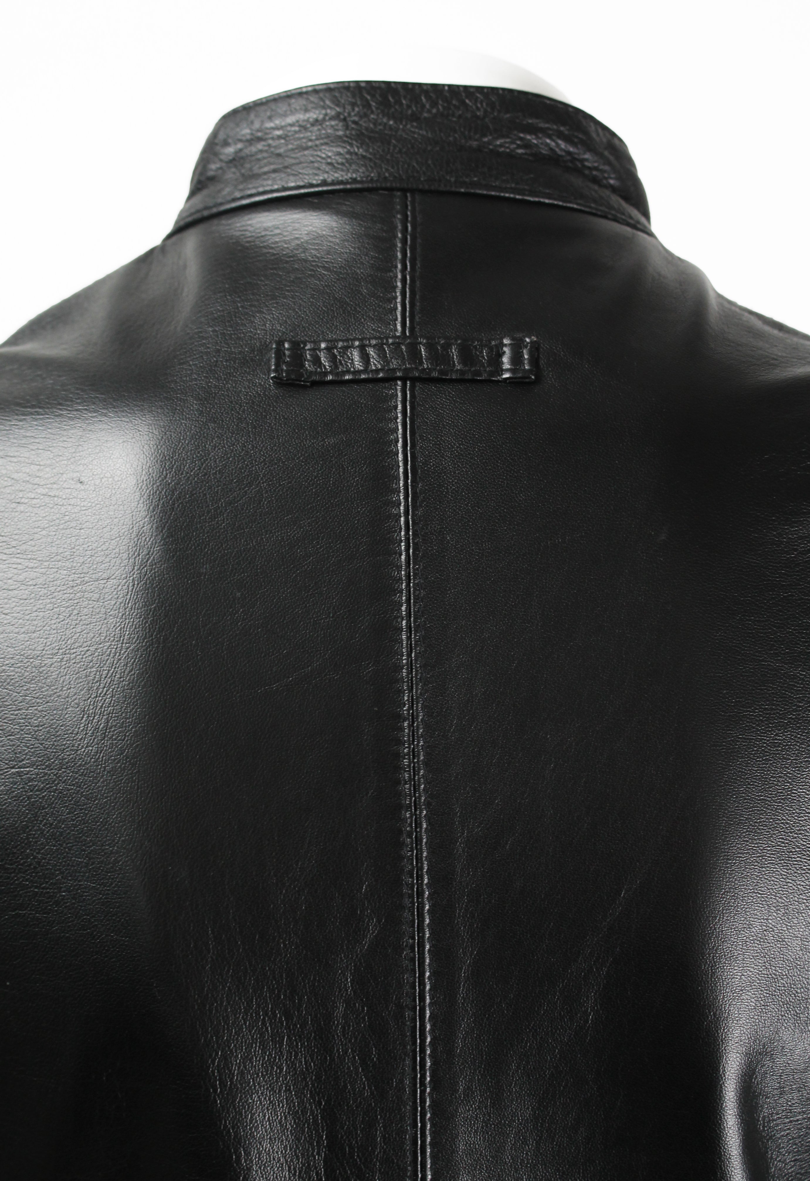 JEAN PAUL GAULTIER LEATHER BIKER JACKET
