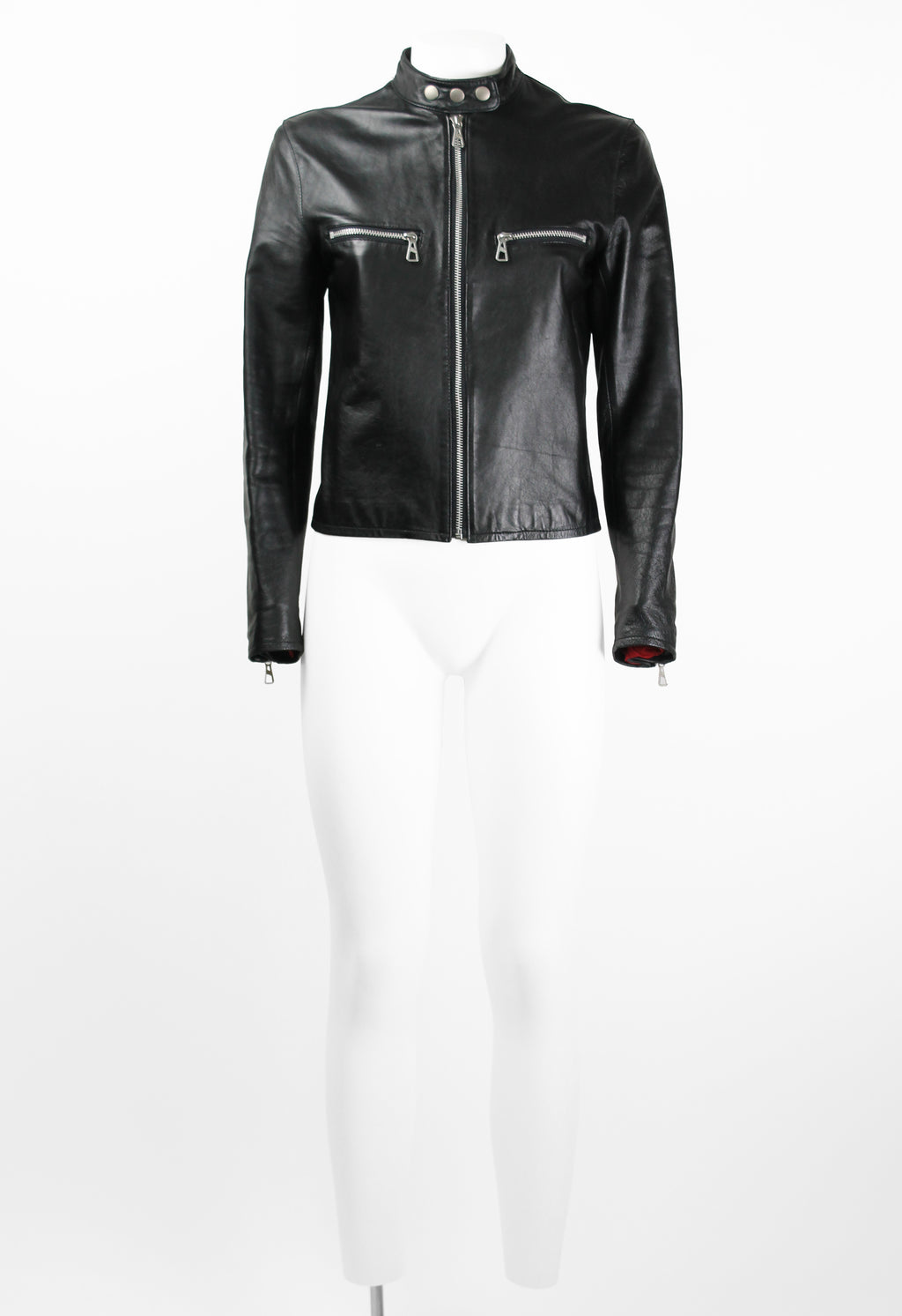 JEAN PAUL GAULTIER LEATHER BIKER JACKET