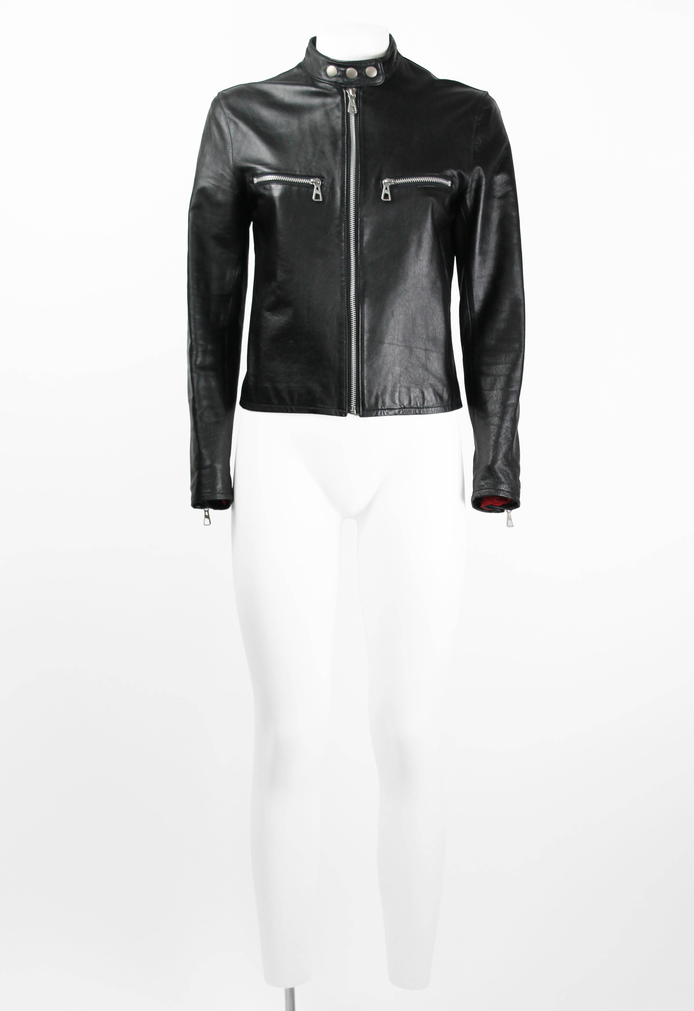 JEAN PAUL GAULTIER LEATHER BIKER JACKET