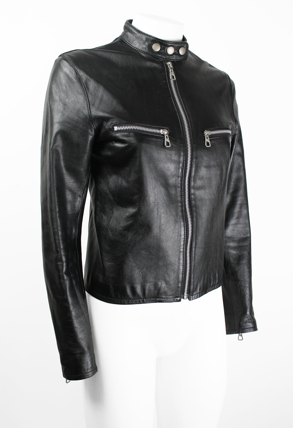 JEAN PAUL GAULTIER LEATHER BIKER JACKET