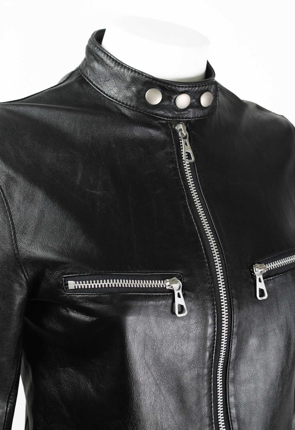 JEAN PAUL GAULTIER LEATHER BIKER JACKET