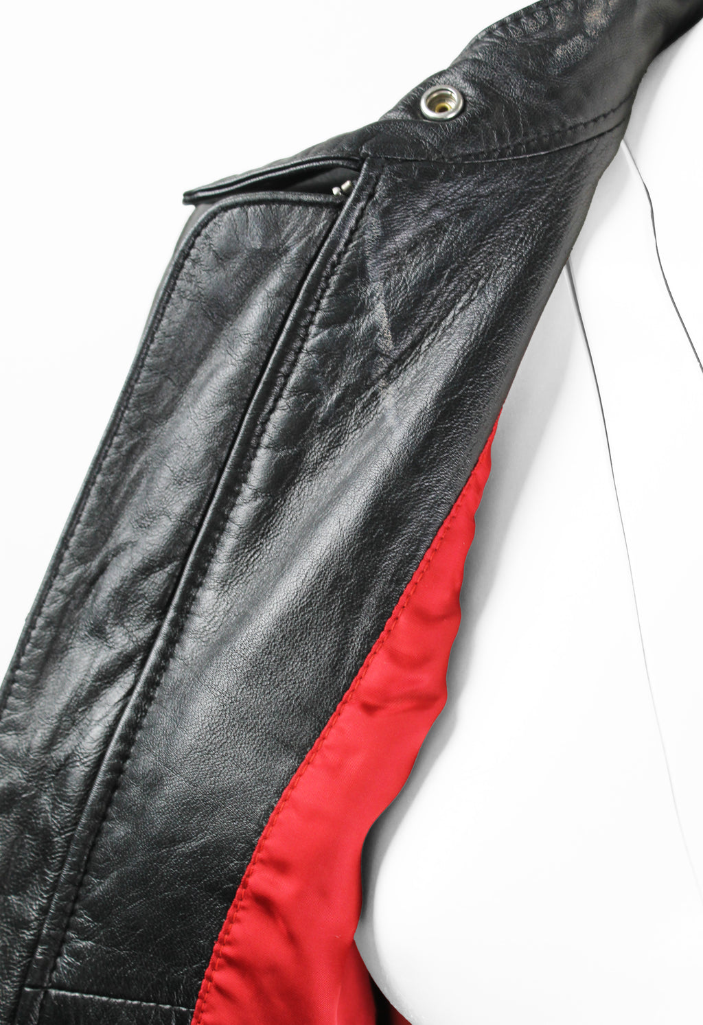 JEAN PAUL GAULTIER LEATHER BIKER JACKET