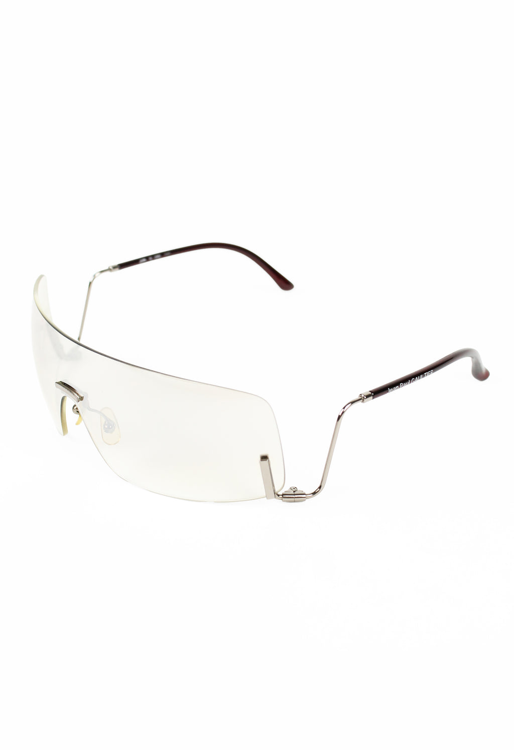 JEAN PAUL GAULTIER 2000'S OVERSIZED SHIELD SUNGLASSES