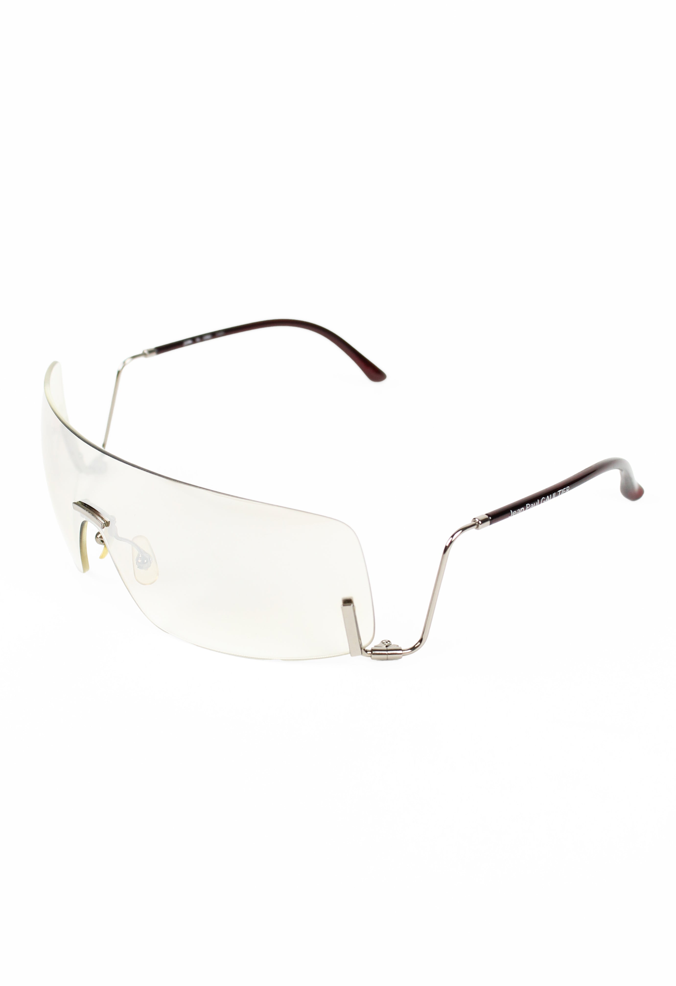 JEAN PAUL GAULTIER 2000'S OVERSIZED SHIELD SUNGLASSES
