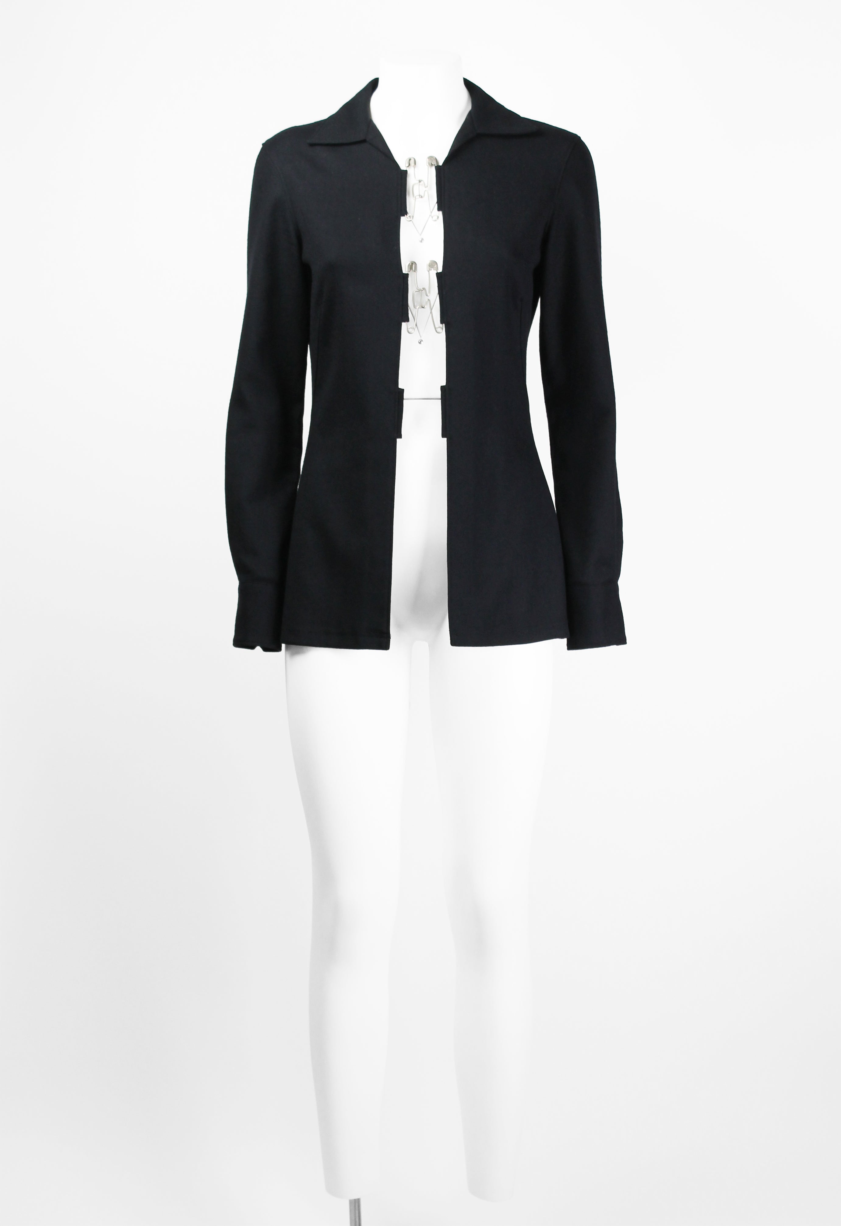 JEAN PAUL GAULTIER SS 1998 SAFETY PIN TOP