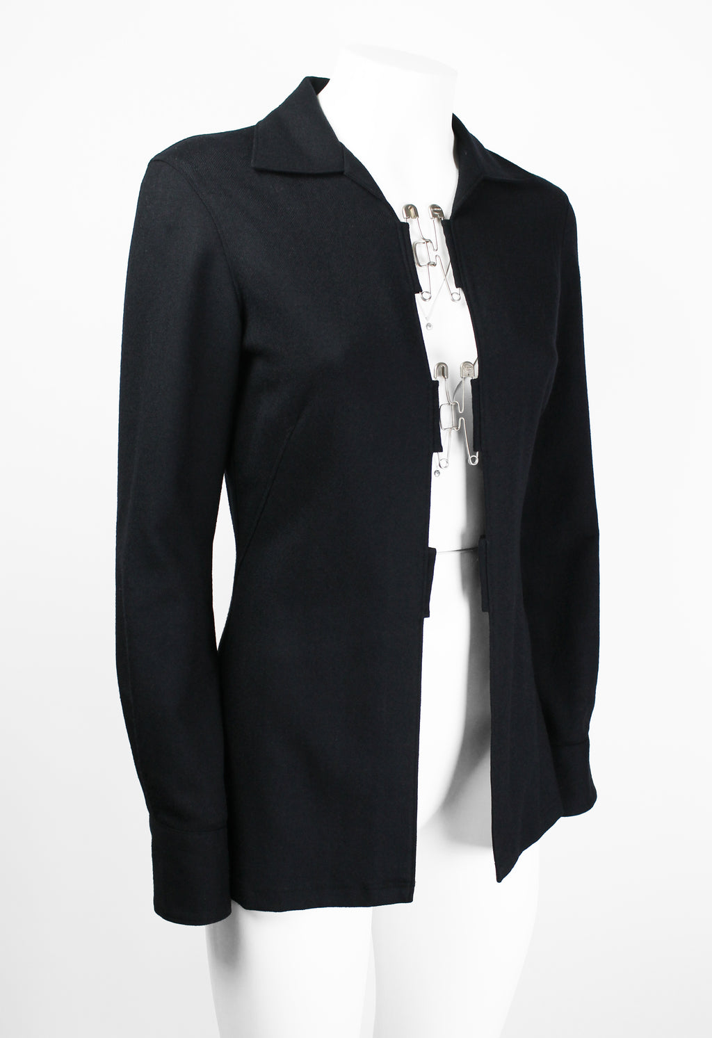 JEAN PAUL GAULTIER SS 1998 SAFETY PIN TOP