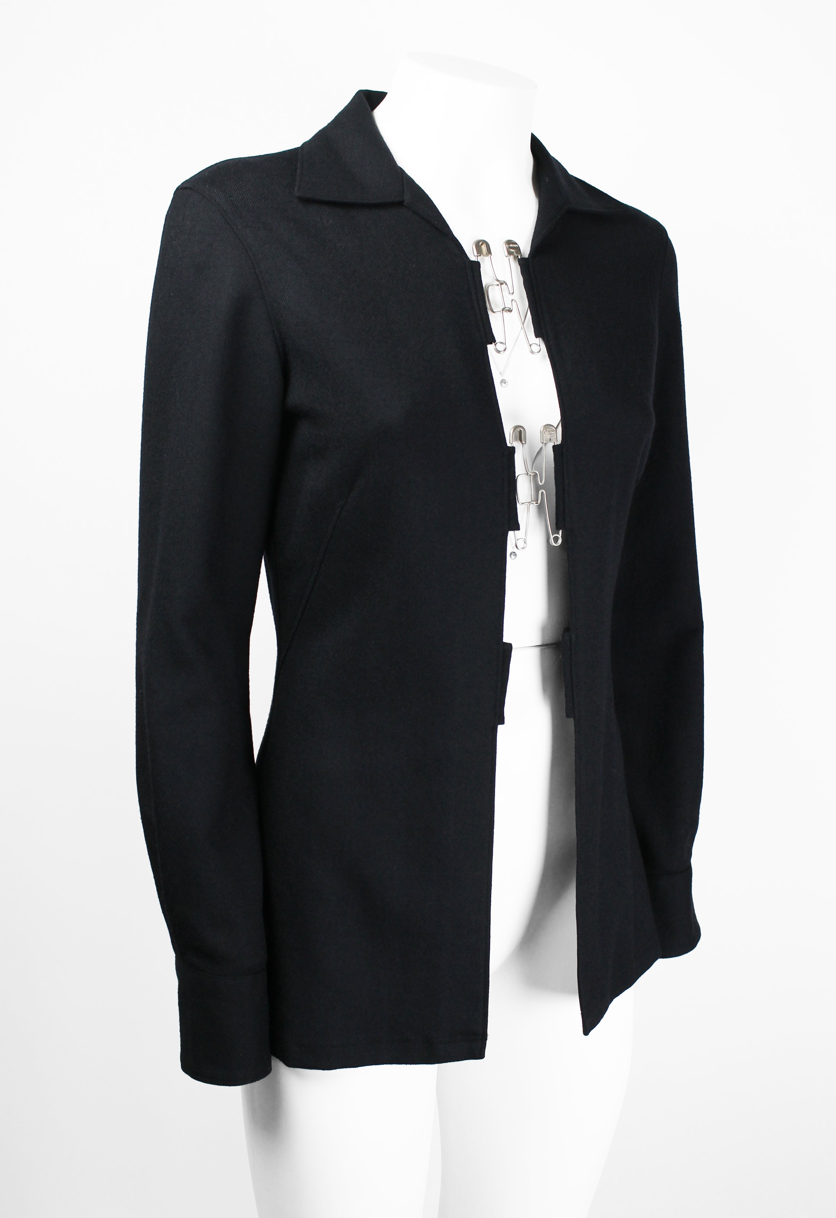 JEAN PAUL GAULTIER SS 1998 SAFETY PIN TOP