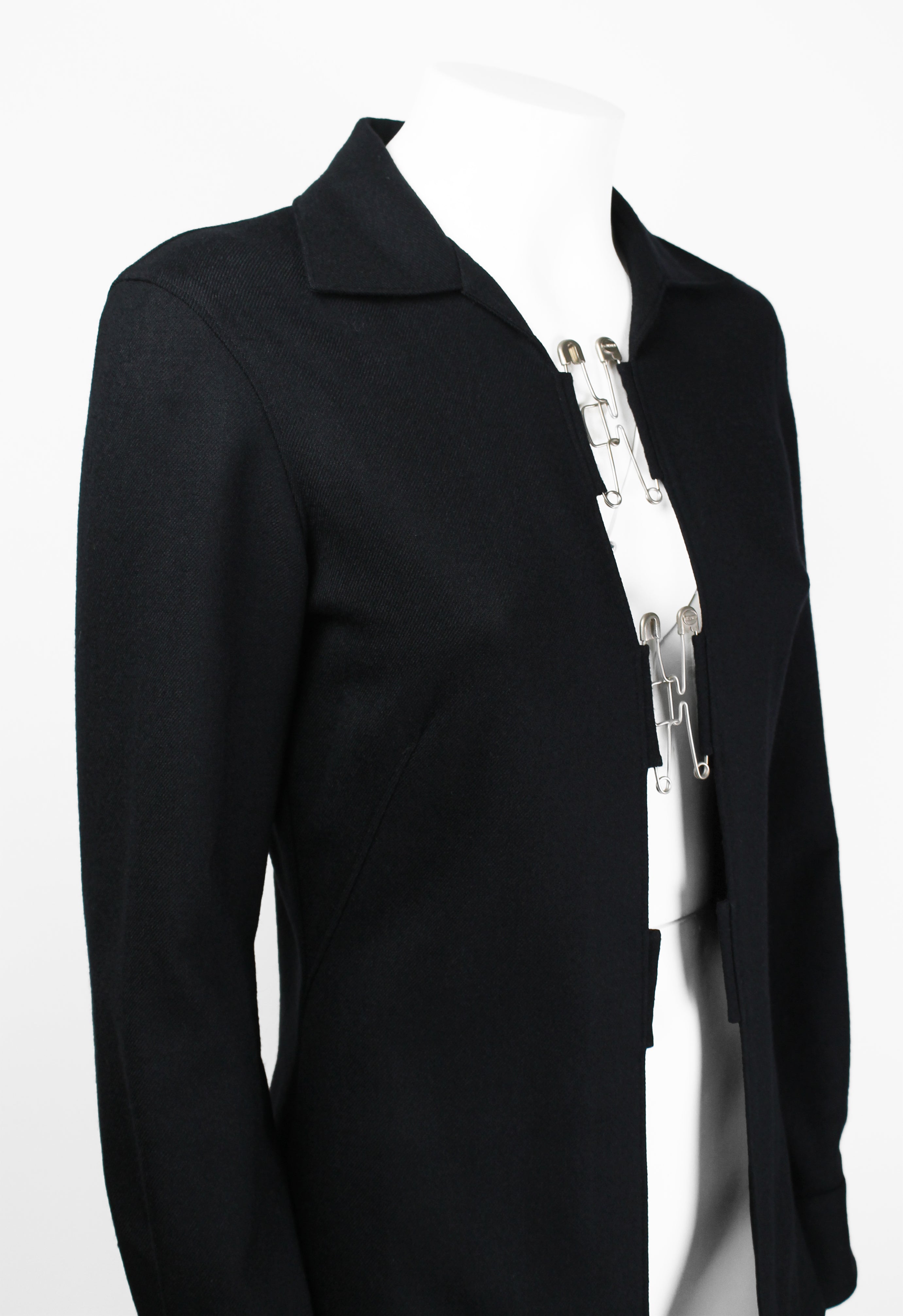 JEAN PAUL GAULTIER SS 1998 SAFETY PIN TOP