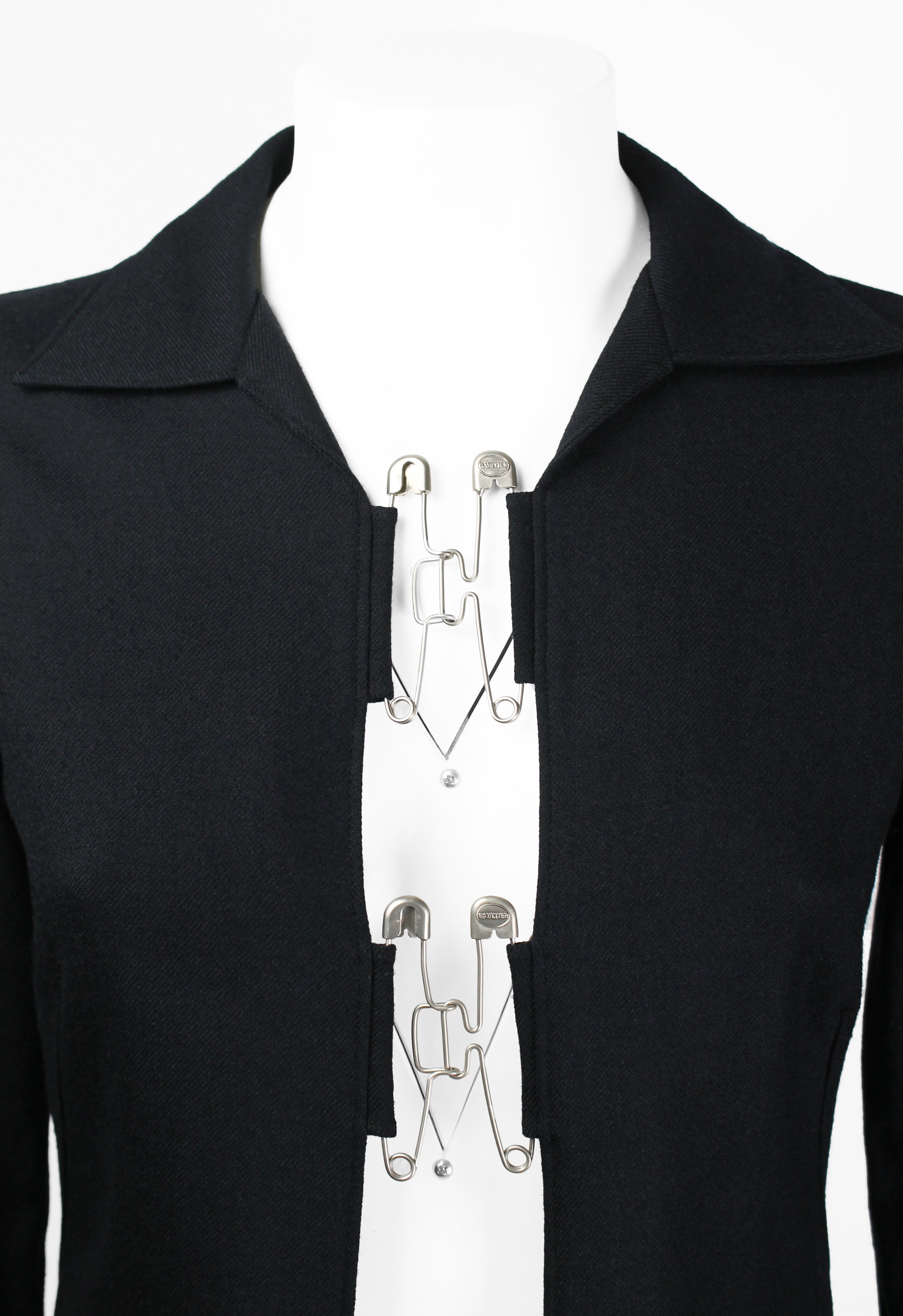 JEAN PAUL GAULTIER SS 1998 SAFETY PIN TOP