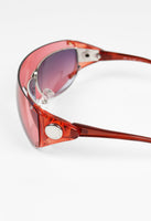 JEAN PAUL GAULTIER SS 2002 PINK DETACHABLE SHIELD SUNGLASSES