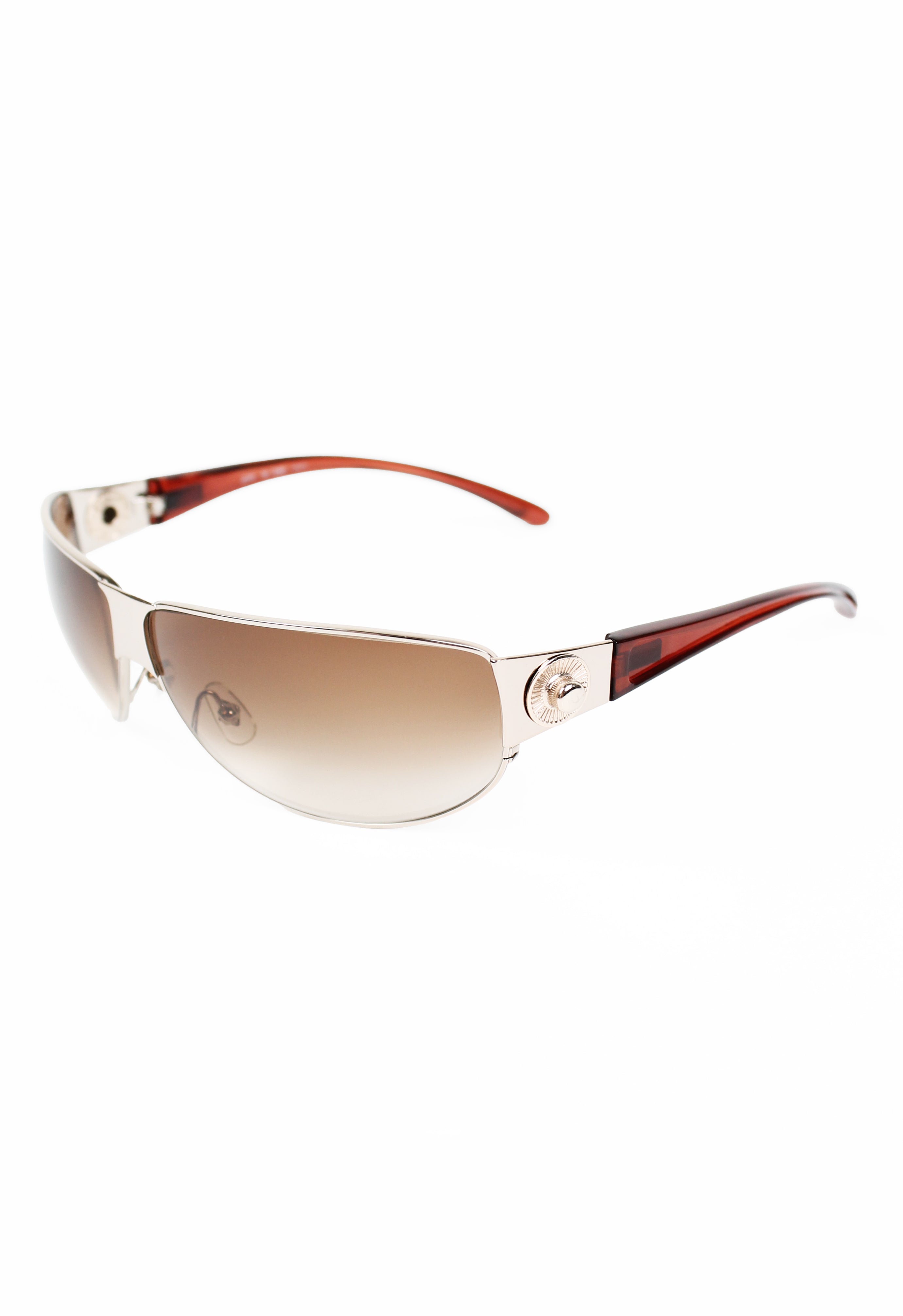 JEAN PAUL GAULTIER SS 2002 YELLOW DETACHABLE SHIELD SUNGLASSES