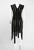 JEAN PAUL GAULTIER SS 2014 SHEER TULLE PANELLED DRESS