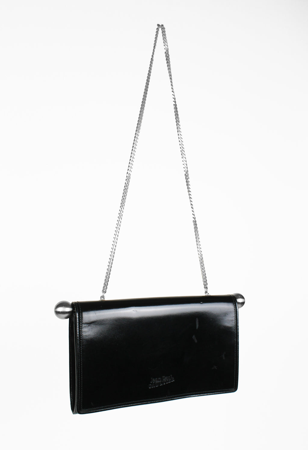 JEAN PAUL GAULTIER SILVER BALL AND CHAIN BAG
