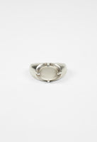 JEAN PAUL GAULTIER SILVER STONE RING