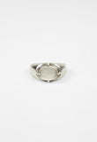 JEAN PAUL GAULTIER SILVER STONE RING