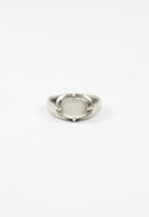 JEAN PAUL GAULTIER SILVER STONE RING