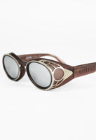 JEAN PAUL GAULTIER 1990'S STEAMPUNK GOGGLE SUNGLASSES