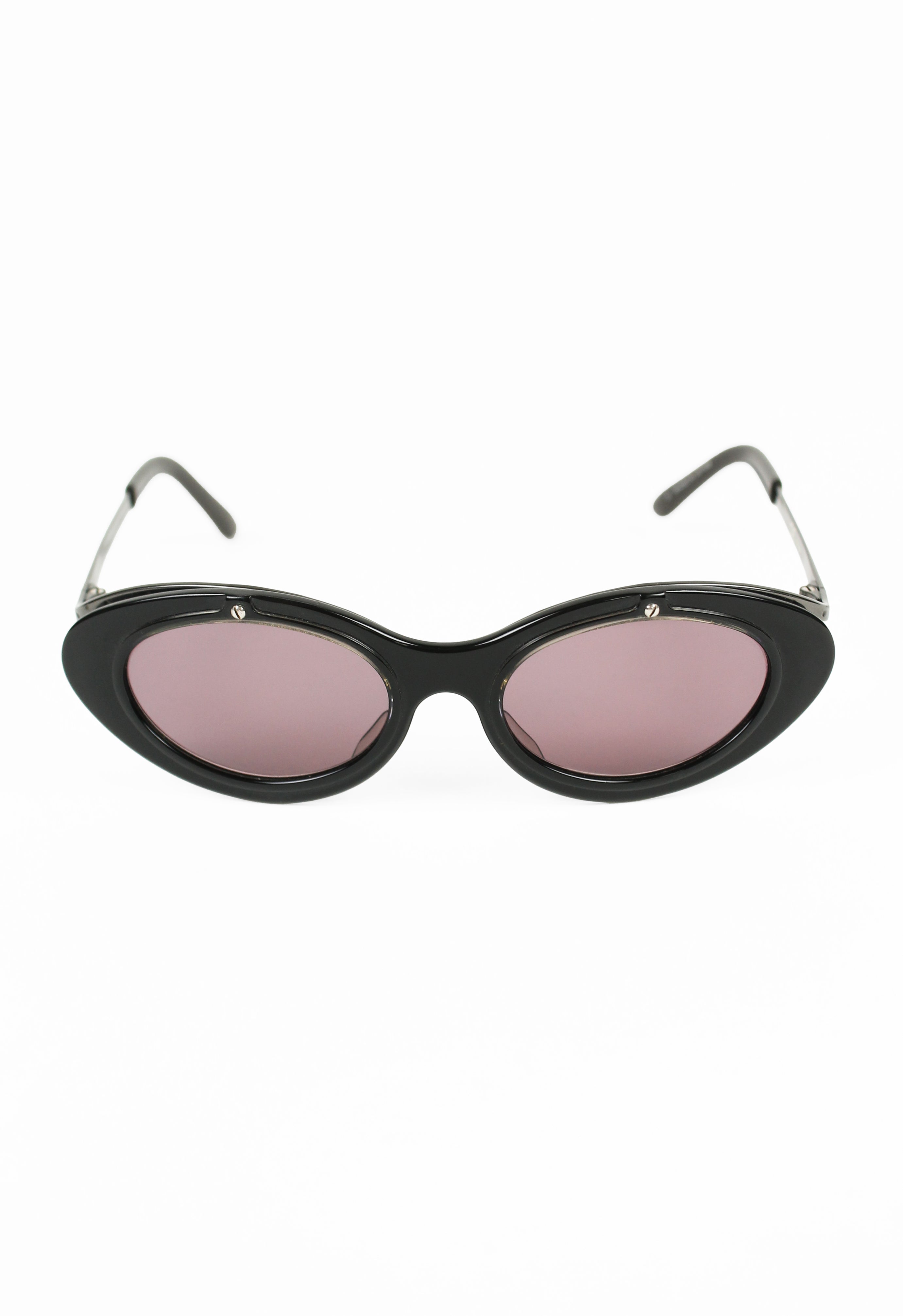 JEAN PAUL GAULTIER SUSPENDED OVAL SUNGLASSES