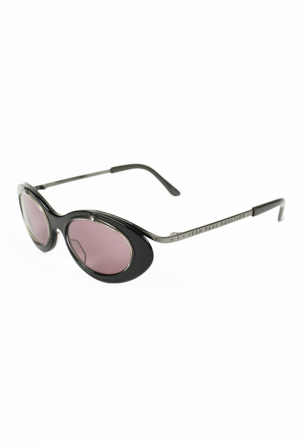 JEAN PAUL GAULTIER SUSPENDED OVAL SUNGLASSES