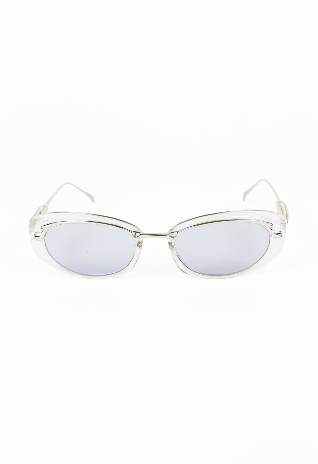 JEAN PAUL GAULTIER 1990'S TRIPLE LAYERED CLEAR SUNGLASSES