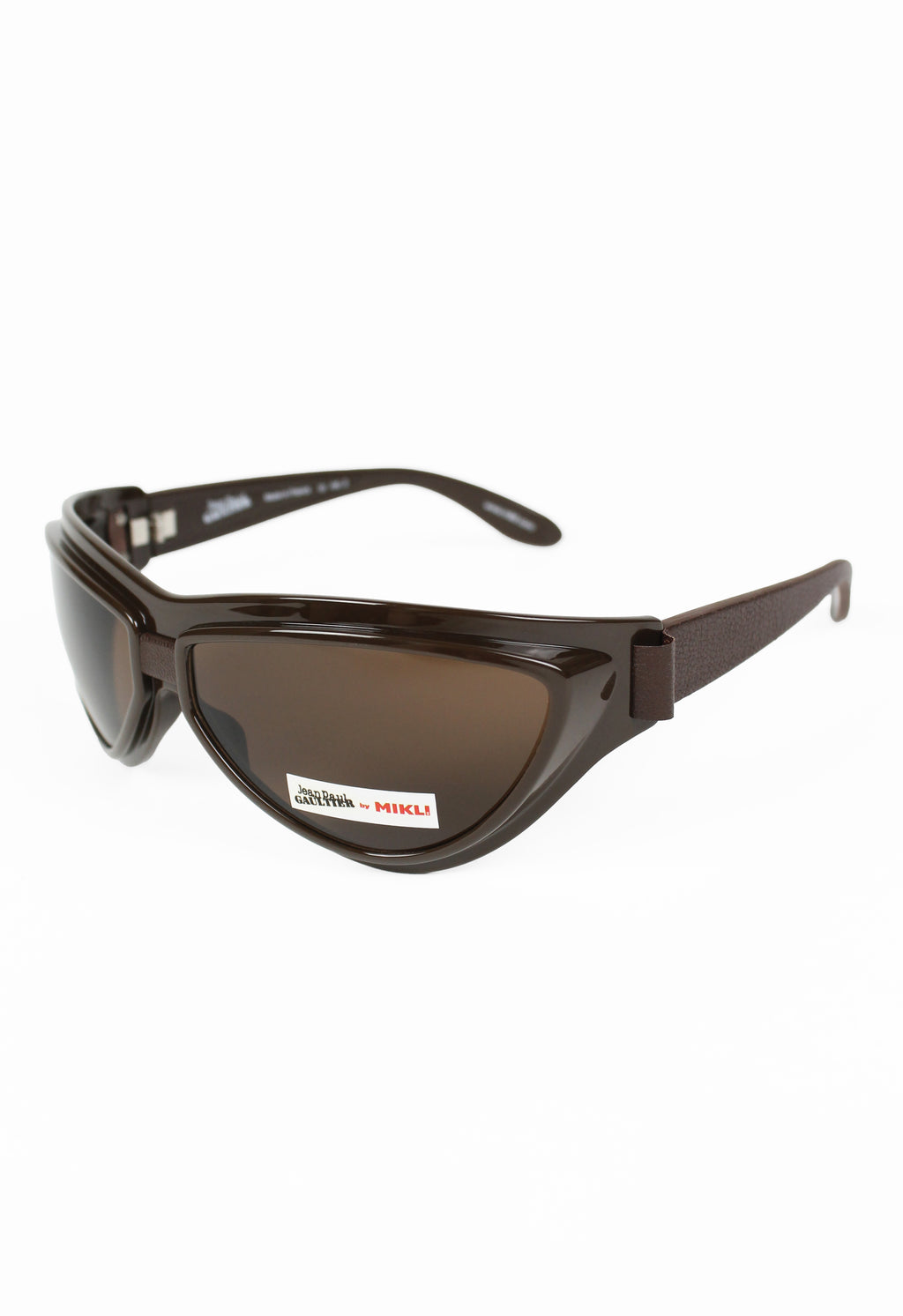 JEAN PAUL GAULTIER X ALAIN MIKLI 2011 LEATHER GOGGLE SUNGLASSES