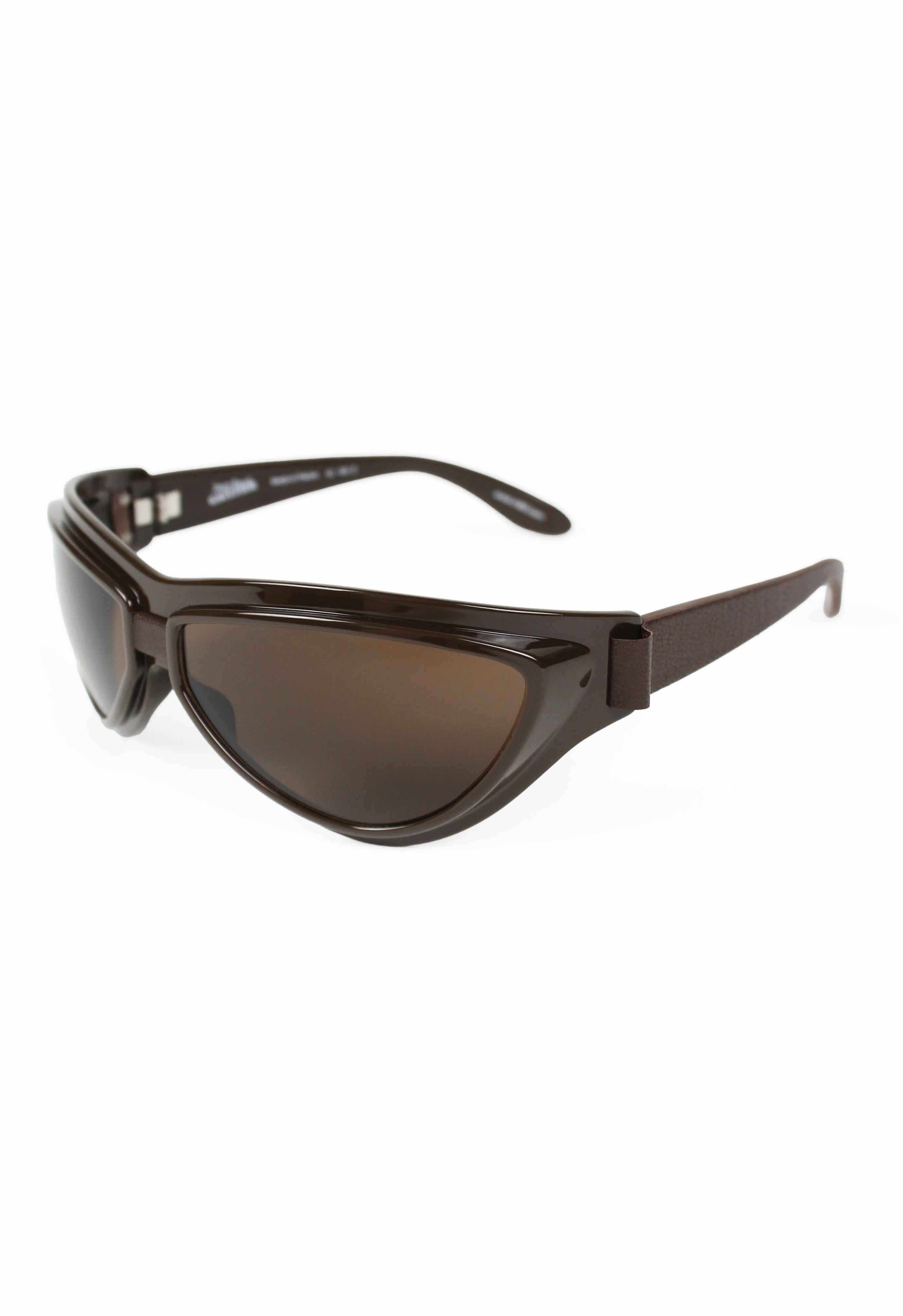 JEAN PAUL GAULTIER X ALAIN MIKLI 2011 LEATHER GOGGLE SUNGLASSES