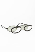 JEAN PAUL GAULTIER 1998 CLIP ON PERFORATED SUNGLASSES