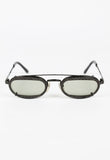 JEAN PAUL GAULTIER 1998 CLIP ON PERFORATED SUNGLASSES