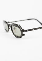 JEAN PAUL GAULTIER 1998 CLIP ON PERFORATED SUNGLASSES