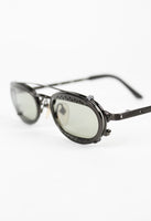JEAN PAUL GAULTIER 1998 CLIP ON PERFORATED SUNGLASSES