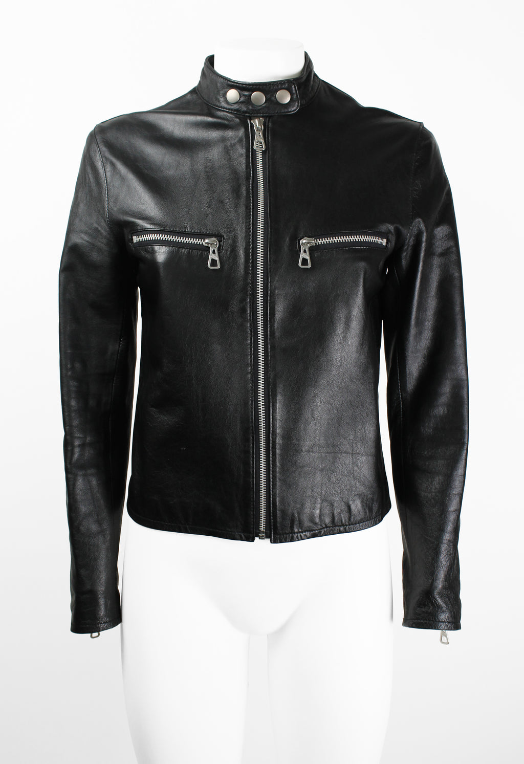 JEAN PAUL GAULTIER LEATHER BIKER JACKET