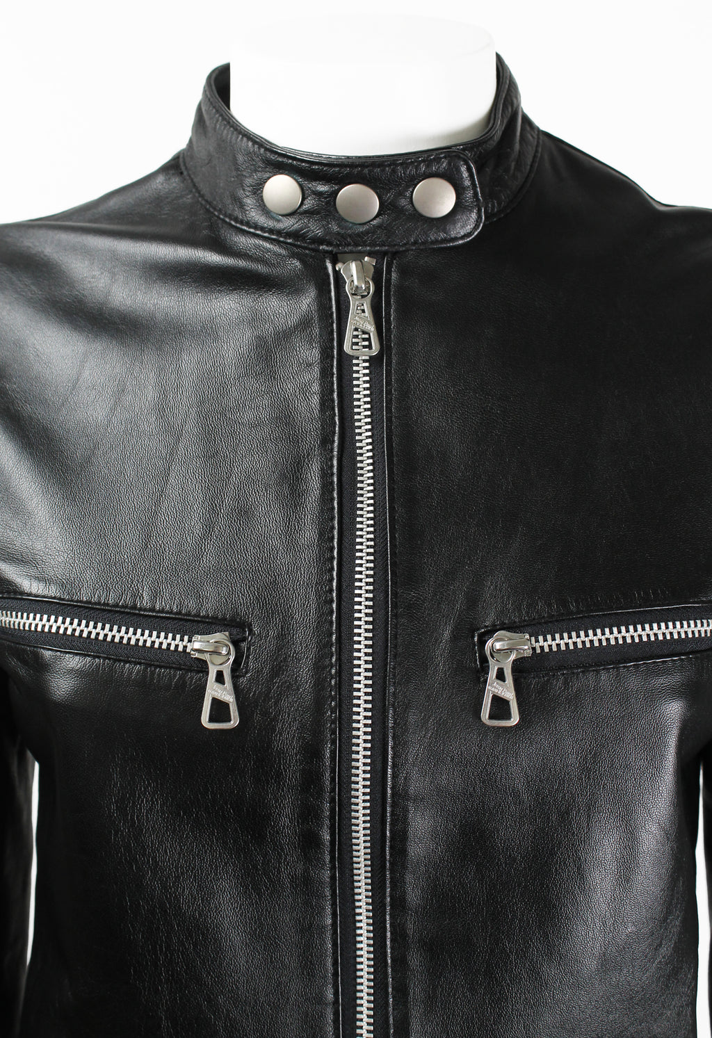 JEAN PAUL GAULTIER LEATHER BIKER JACKET