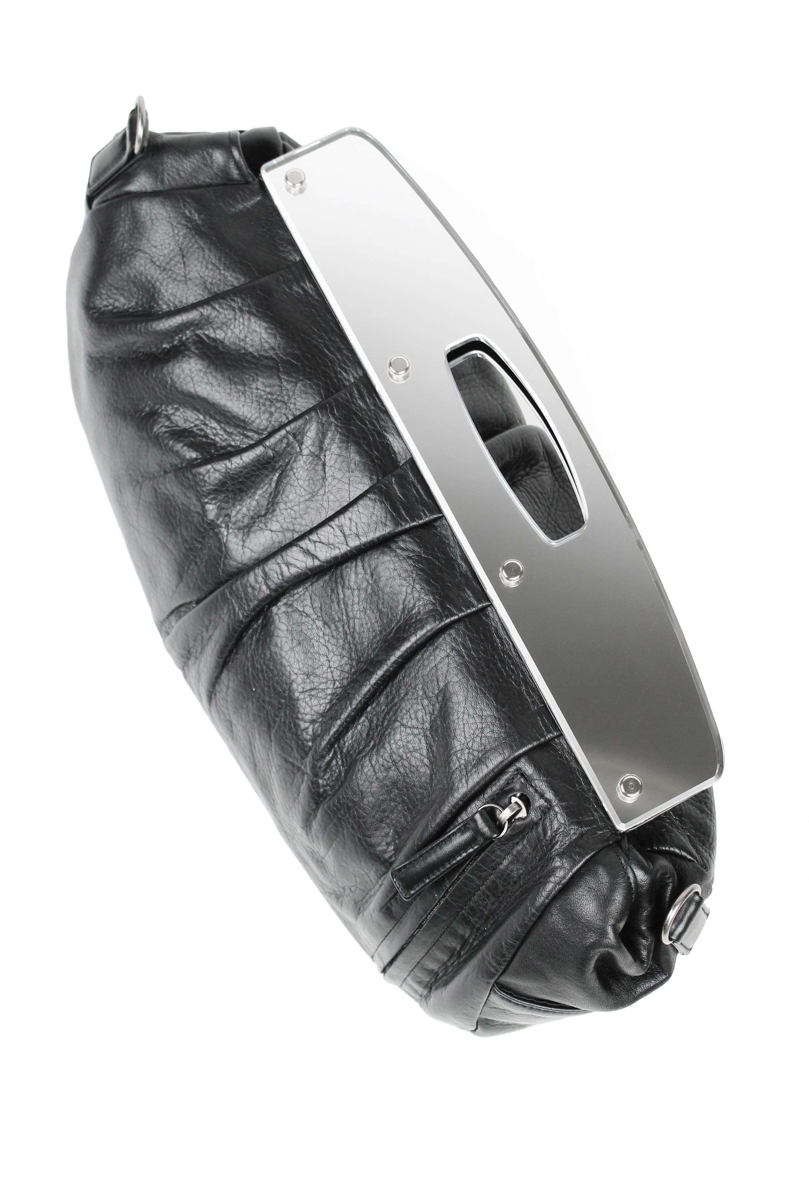 JEAN PAUL GAULTIER ETCHED MIRROR BAG