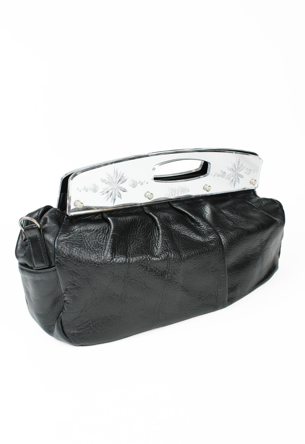 JEAN PAUL GAULTIER ETCHED MIRROR BAG